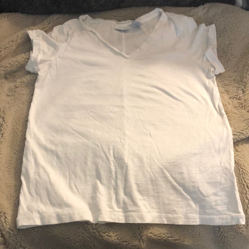 🎉4 for $20 Sigrid Olsen White Tee, size small